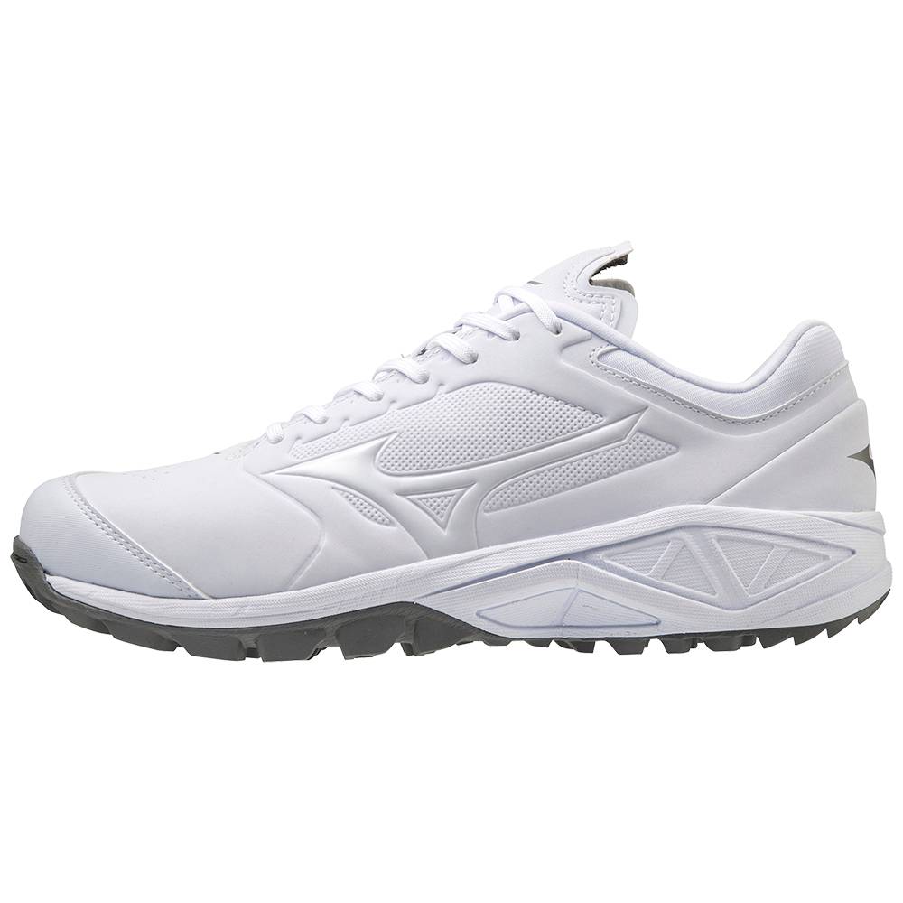 Mizuno Women's Dominant 3 All Surface Turf Baseball Shoes White (320619-VMA)